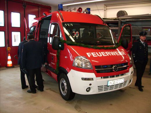 Einweihung neues Mehrzweckfahrzeug