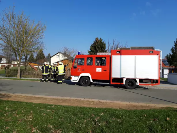 Einsatzübung in der KITA