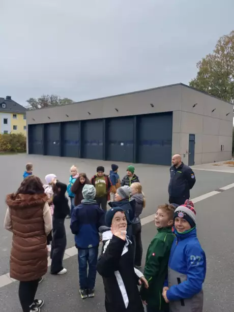 Löschraketen beim THW