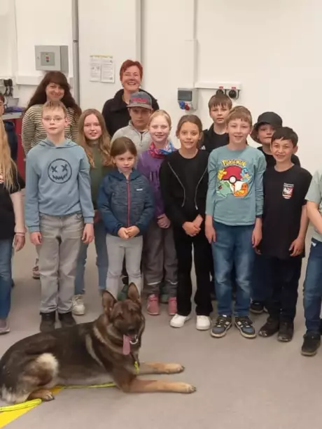 Löschraketen sind auf den Hund gekommen